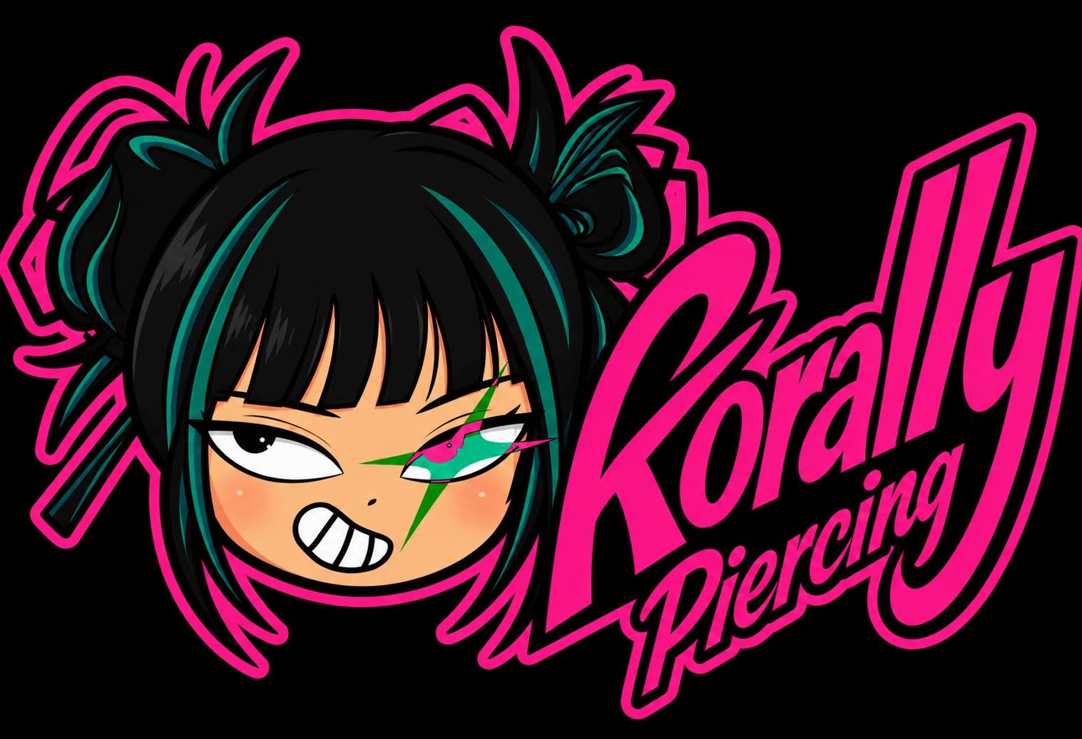 Logo Korally Piercing